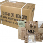A Box of Meals Ready to Eat (MREs)