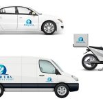 Peter Uba Foundation field team Vehicle logo decals